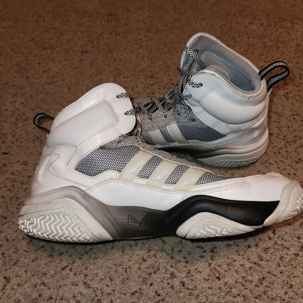 Adidas Black and White Sneakers